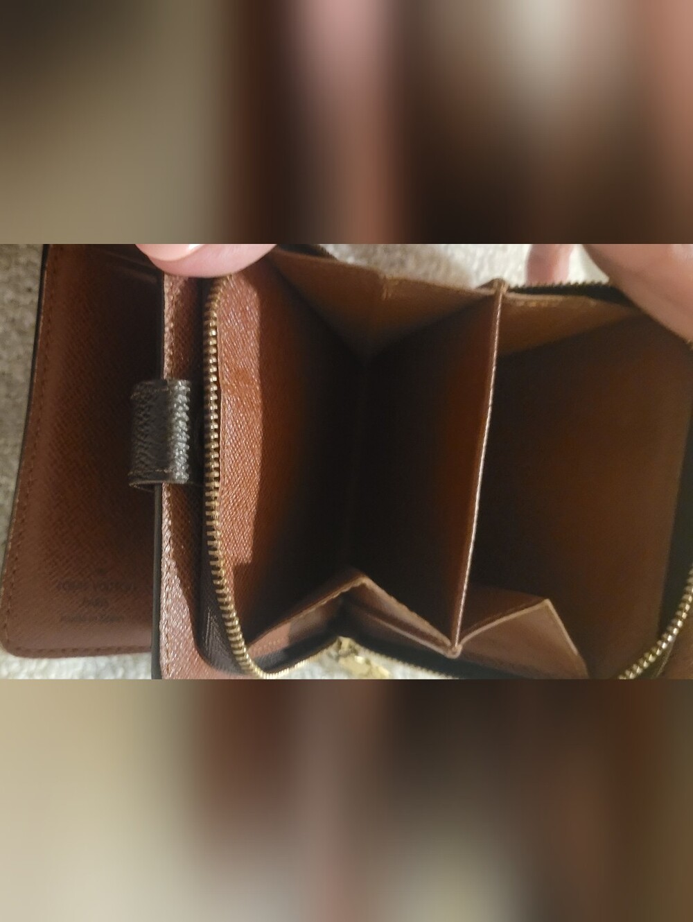 Auth Louis Vuitton Compact Wallet EUC - Picture 13 of 16